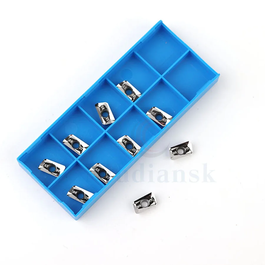 10 шт. APKT1604 PDFR APKT 1604 MA3 H01 алюминиевый резак лезвие фрезы токарный инструмент ЧПУ