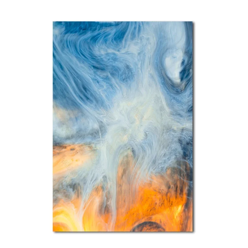 

European Style Canvas Material Decoration Painting Abstract Art Phantom Pattern Background Poster Living Room Wall Decoration