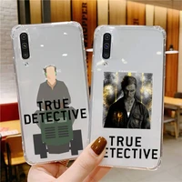 hbo true detective phone case for xiaomi mi 11 ultra lite 10 redmi note 9 8 7 9a k30s k40 pro transparent coque