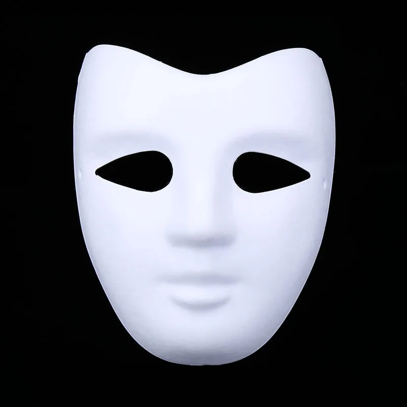 Маска Неокрашенная в виде животных 10 шт. венецианские маски для лица из белой