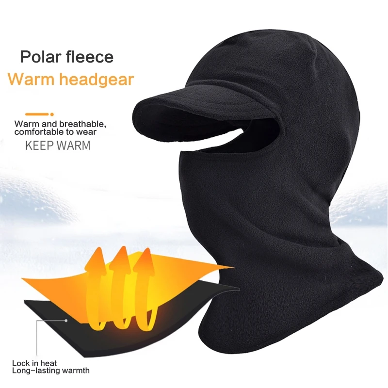 Multifunctional Balaclava Ski Mask One Piece Beanie Hats Lightweight Full-face Protective Face Helmet for Men Women | Аксессуары для