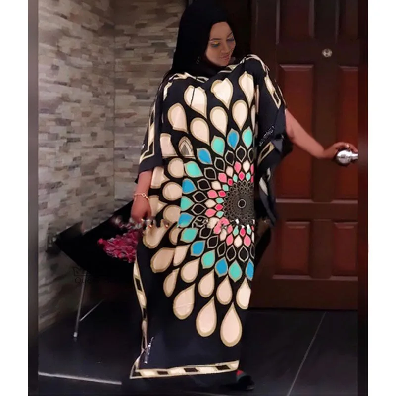 2019 комплект из обуви в африканском стиле платья для женщин шелковое платье с