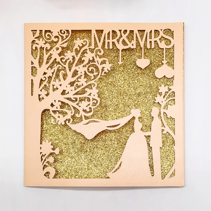 Mr. & MRS трафарет для высечки свадебных приглашений скрапбукинга украшения