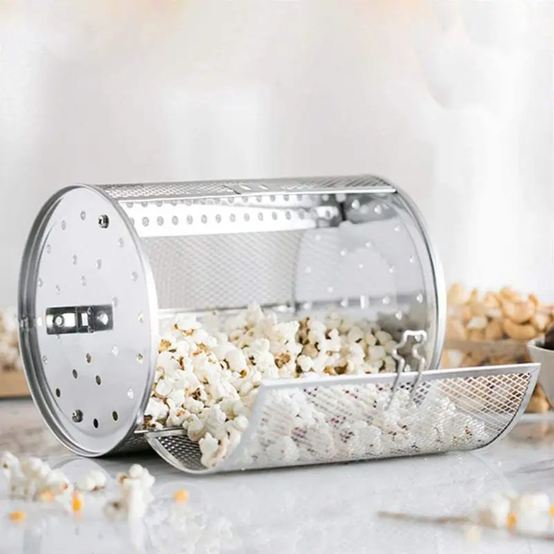 

Stainless Steel Rotisserie Oven Basket for Roasting Baking Nuts Coffee Beans