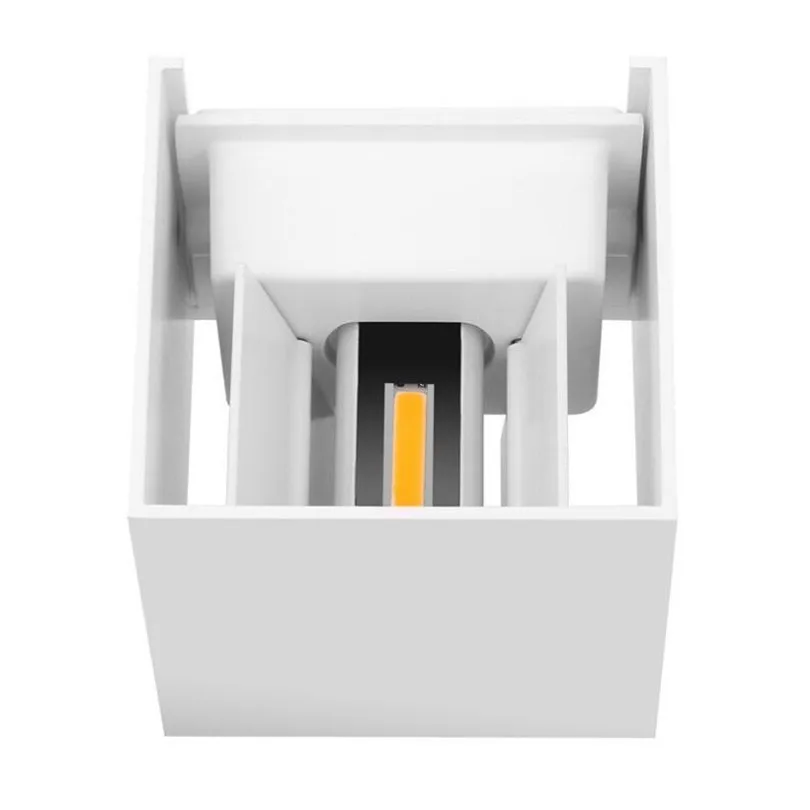 10W 12W Dimmable LED Wall Light Waterproof Cube Adjustable Surface Mounted Outdoor Indoor Lighting UP Down Lamp | Лампы и освещение