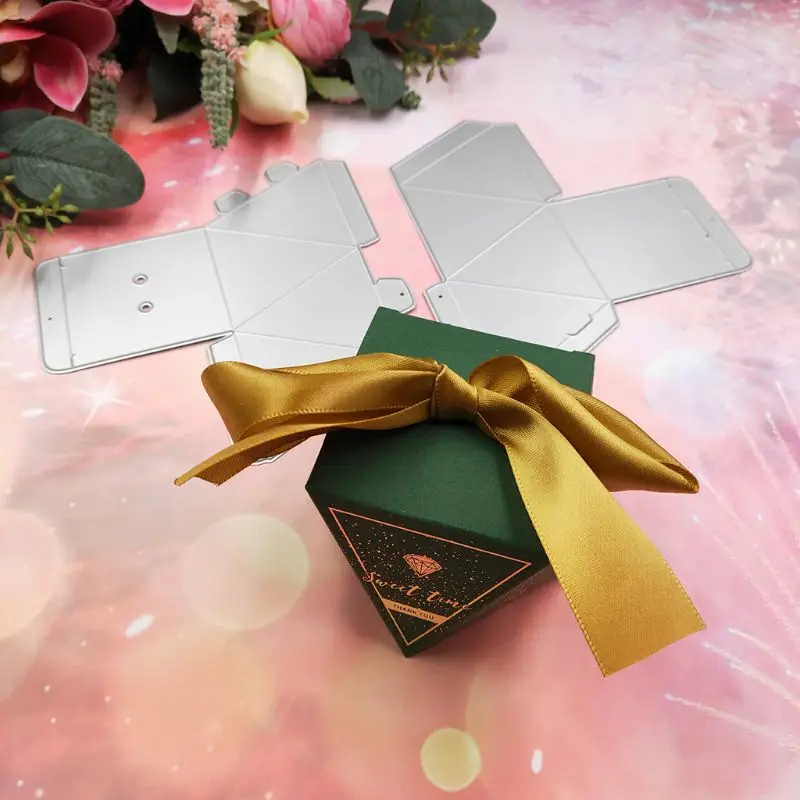 Необычная коробка для конфет металлические Вырубные штампы искусственная