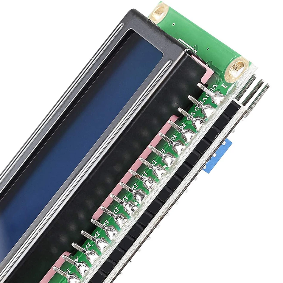 ЖК-дисплей 1602 + I2C 16x2 1602A синий/зеленый экран HD44780 символьный ЖК-дисплей/w IIC/I2C