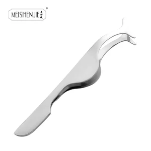 1 шт. Новинка, аппликатор для завивки накладных ресниц, тушь для ресниц, средство для удаления ресниц, стальной пинцет, зажим для макияжа, инструмент для горячего подарка