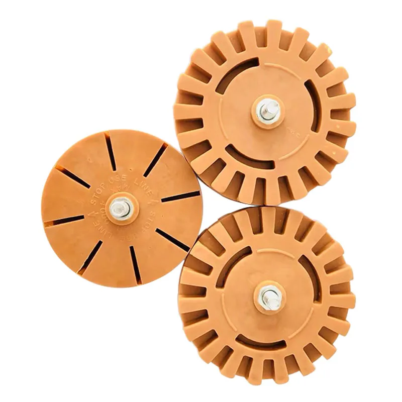 

1pcs Pneumatic Car Rubber Eraser Pad Rubber Disk Decal Eraser Wheel Car Paint Cleaner Sticker Remover Polishing Auxiliary Tool