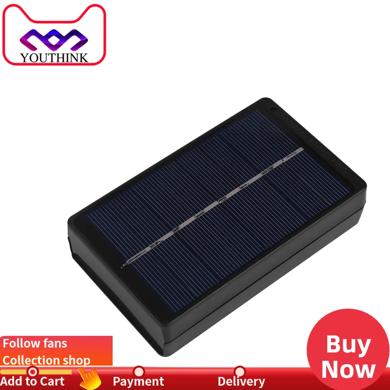 (Без батареи) портативная солнечная батарея высокой мощности 4 в 1 Вт ультра
