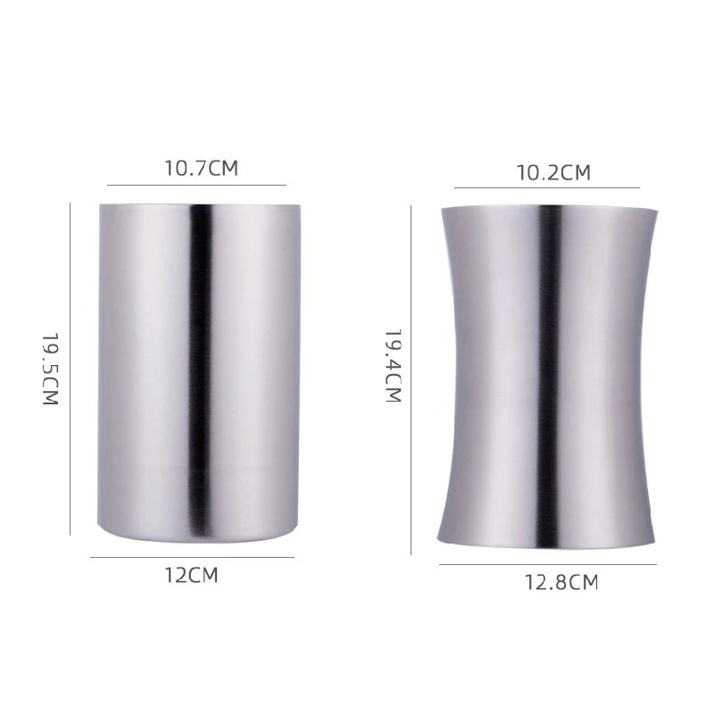 GOALONE из нержавеющей стали чиллер для вина ведро с двойными стенками держатель