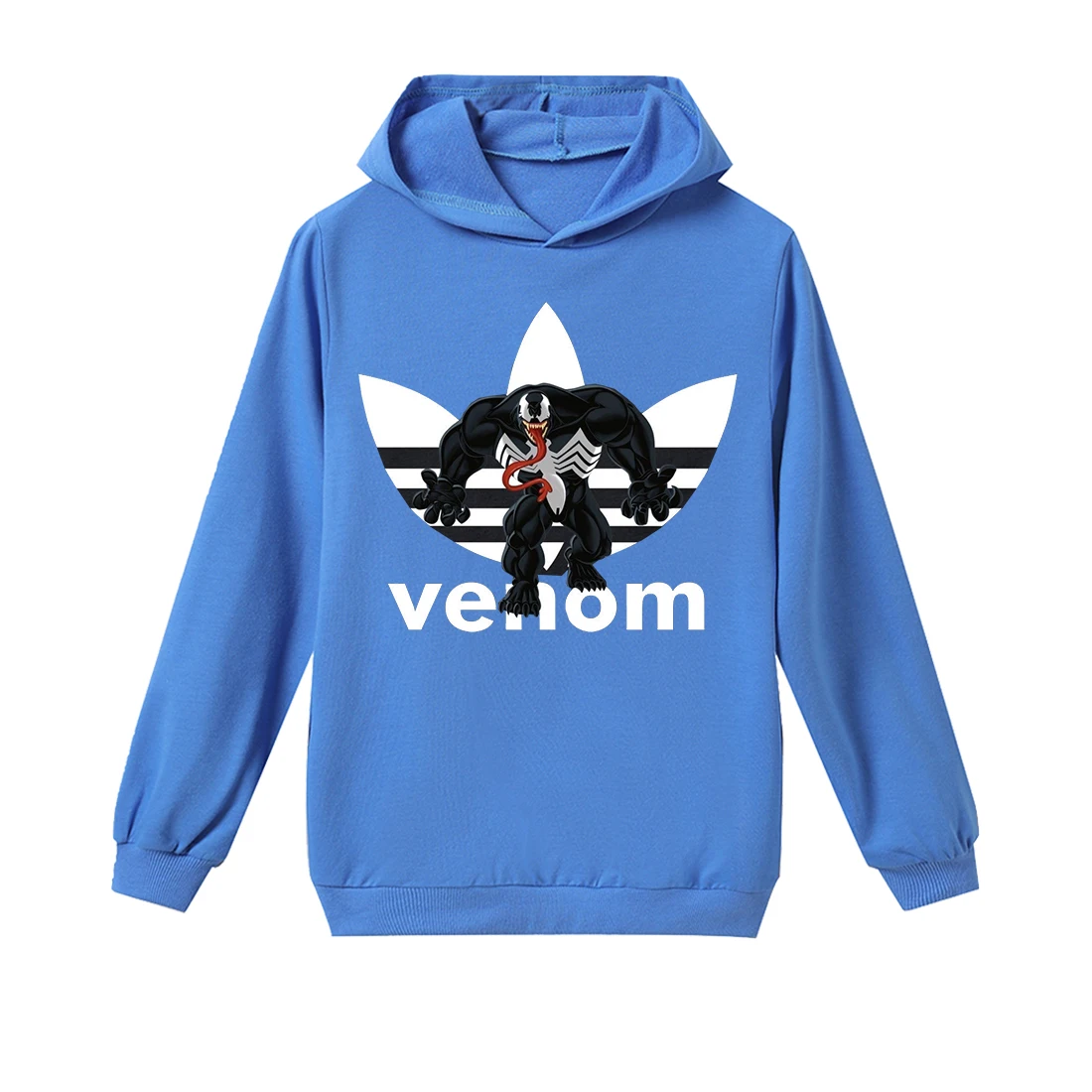 H914 Venom/весенне-осенние свитшоты для малышей; толстовки с длинными рукавами и принтом Белоснежки для мальчиков и девочек; Детские свитшоты - Цвет: H914