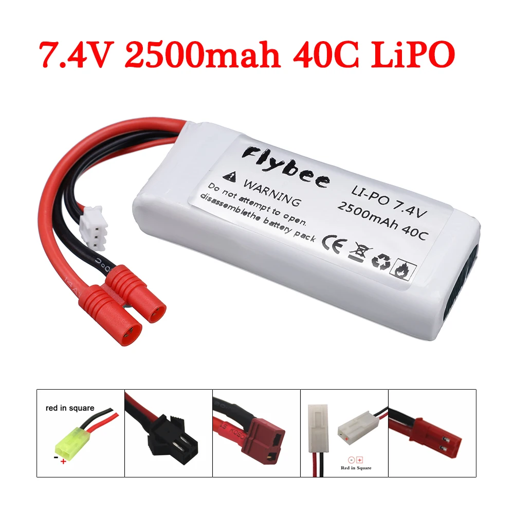 Аккумулятор Lipo 7 4 в 2500 мАч для дрона Syma X8C X8W X8G запасные части 2S В аккумулятор