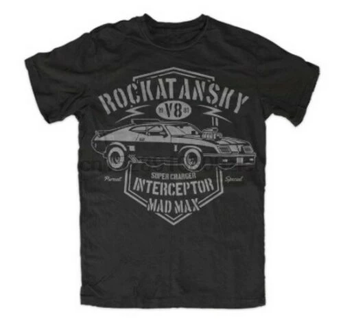

Mad Max Interceptor V8 Muscle Car MFP Pursuit Special Super Charger tshirt