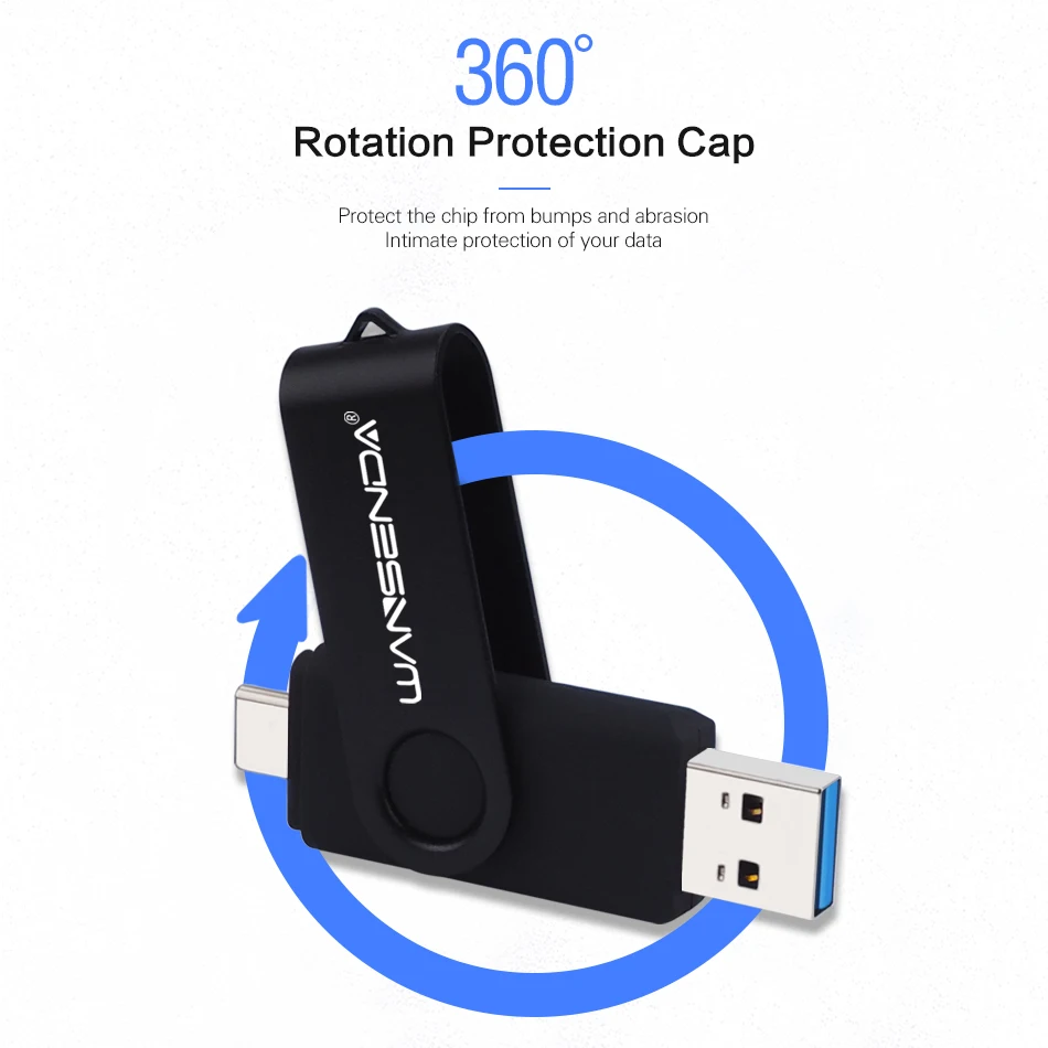 Новый WANSENDA USB 3 0 кабель с разъемом типа C флэш накопитель OTG флеш 512 ГБ 256 128 Гб 64 32