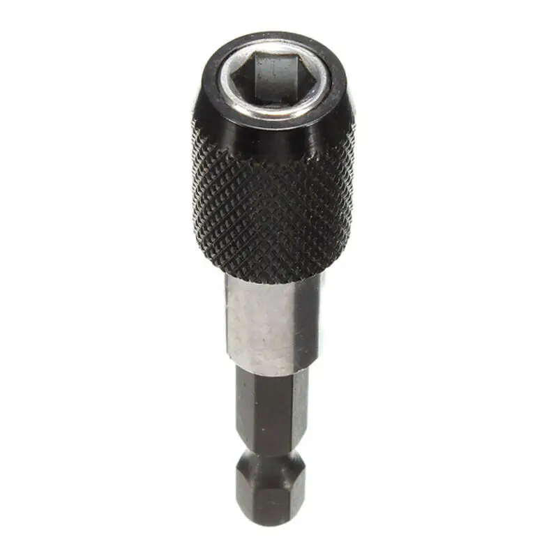 

3pcs Screwdriver Bit Holder 60mm 1/4\" Hex Shank Quick Release Drill Extension Screwdriver Bit Holders
