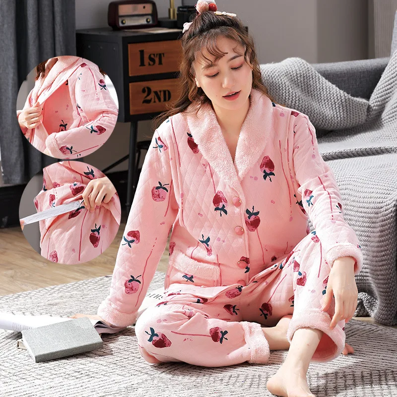 helado Notorio pájaro pijamas de lactancia materna – Compra pijamas de lactancia materna con  envío gratis en AliExpress version