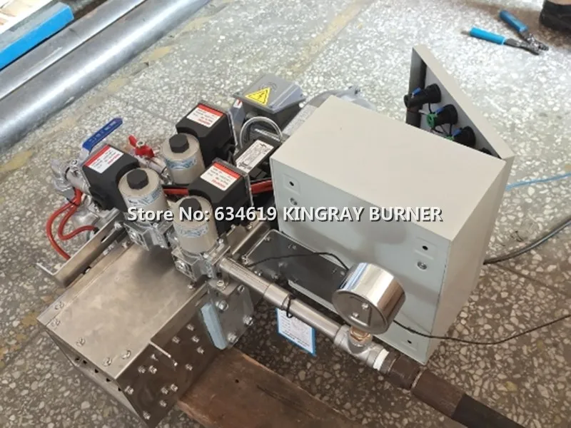 Линейная газовая горелка Lpg / Ng с электромагнитным клапаном промышленная