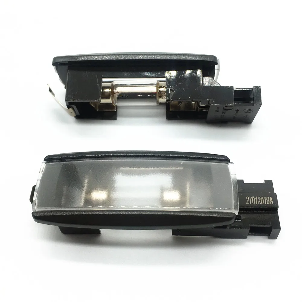 Черный Автомобильный купольный светильник для чтения 2 шт. зеркальный s VW Passat B6 B7