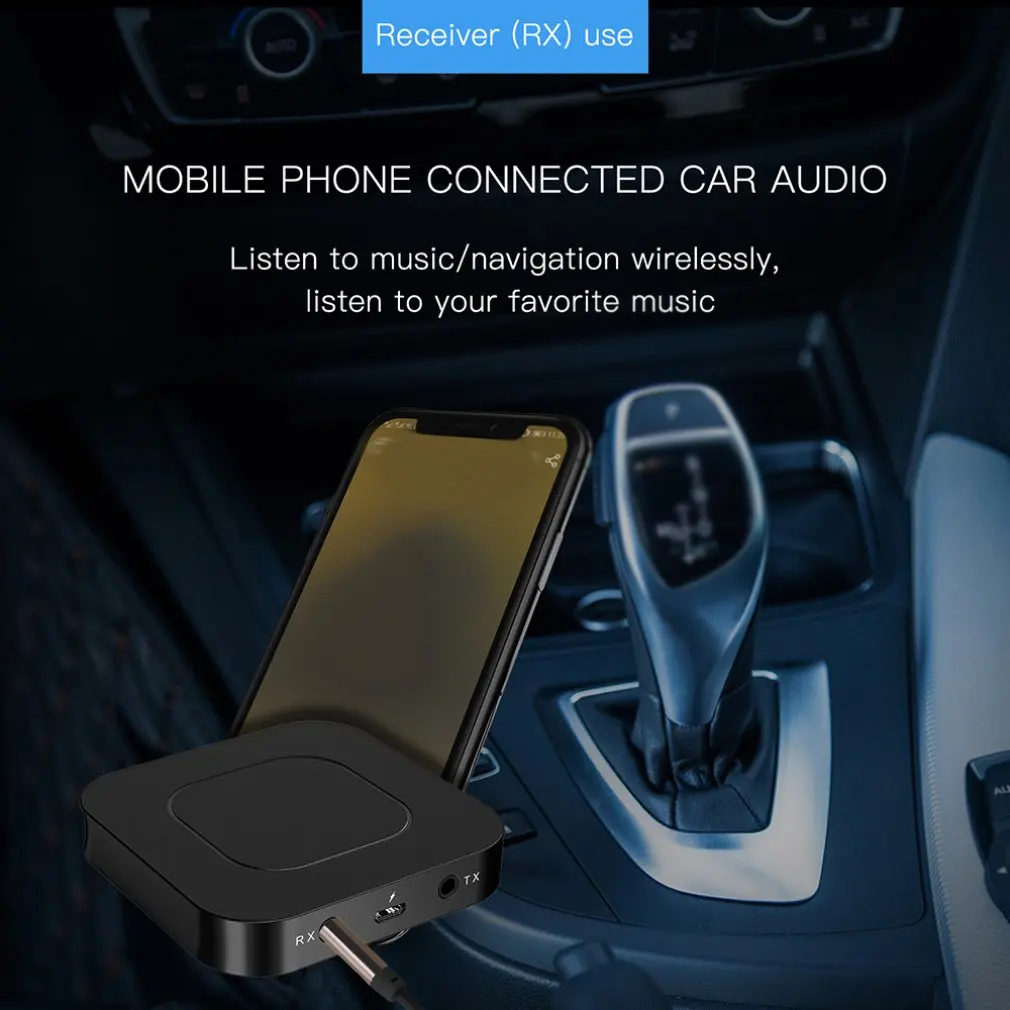Bluetooth 5 0 передатчик приемник APTX HD LL Bt аудио музыка беспроводной USB адаптер 3 мм 2 в 1