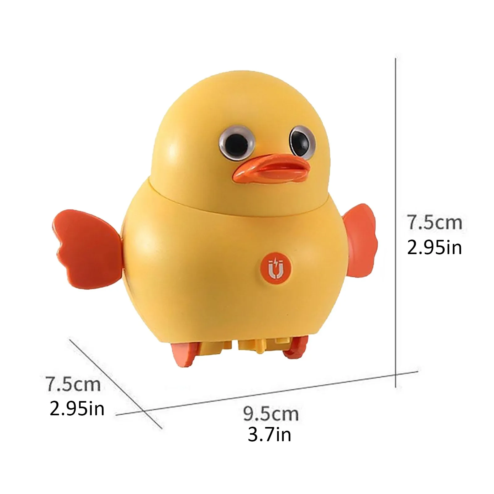 Милая качающаяся Магнитная электрическая прогулочная цыплята набор магнитных