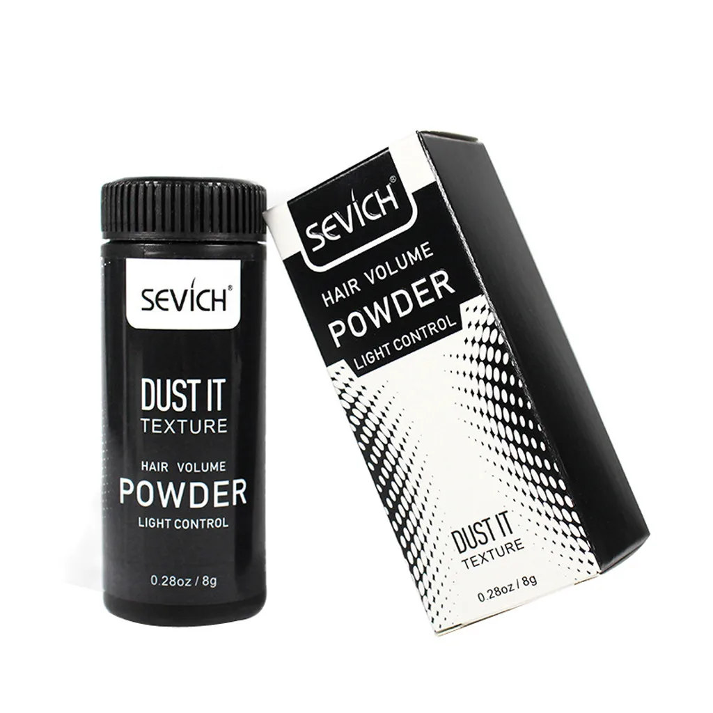 Fluffy Hair Powder Increase Hair Volume Captures Haircut Unisex Modeling Styling Hair Treatment Powder Disposable Hair Wax