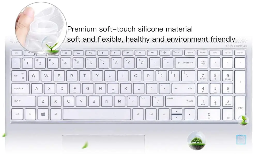 Мягкий силиконовый чехол для клавиатуры HP Pavilion X360 серии 14M BA CD 14 BF BW CF 0 15 6 17 3|Чехлы