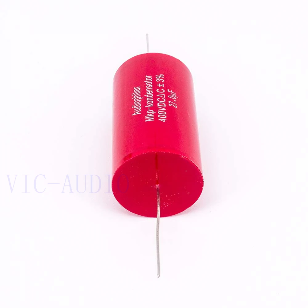 Конденсатор Audiophiler Mkp конденсатор с алюминиевой крышкой 27 мкФ 400V DC 3% HI FI Лихорадка