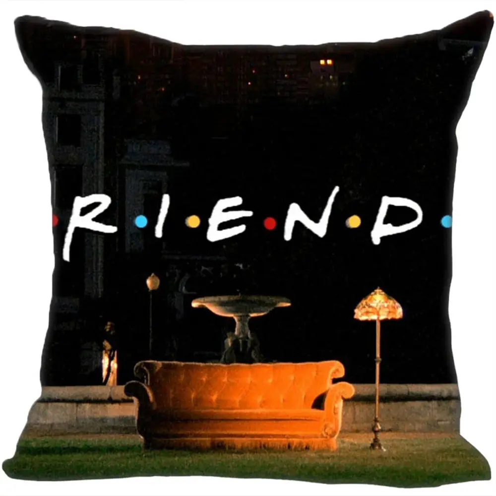 

Custom Simple TV Show Friends Pillowcase Cushion Cover Home Decor Hotel Car Seat Backrest Sofa Pillow Case 21104-6