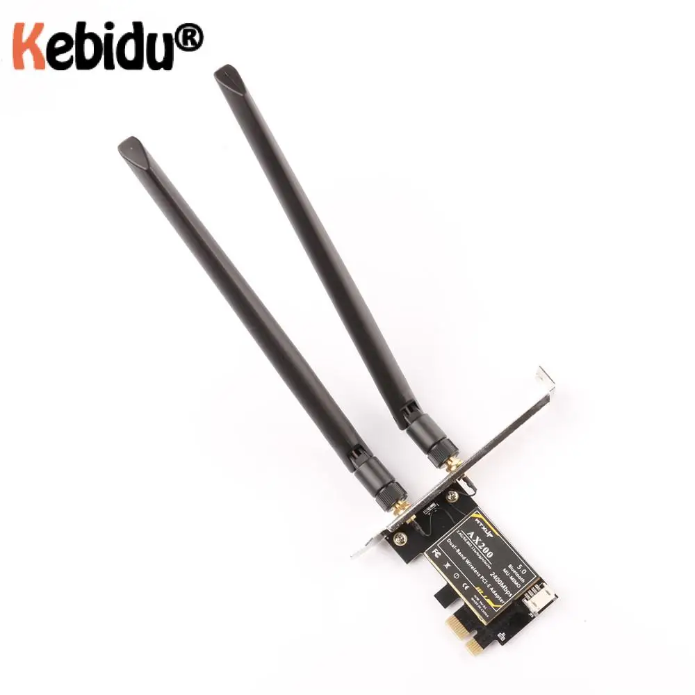 Адаптер Wi-Fi 3000 Мбит/с Bluetooth 5 0 2 4/5 ГГц 802.11ac | Компьютеры и офис