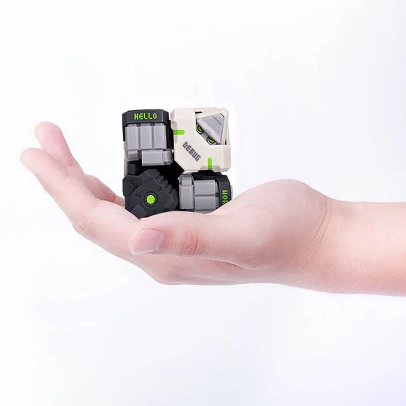 XIAOMI MIJIA 52 игрушки зверь серии план обезьяна игрушка фигурка программист деформация робот 5 см куб DIY Детский подарок портативный