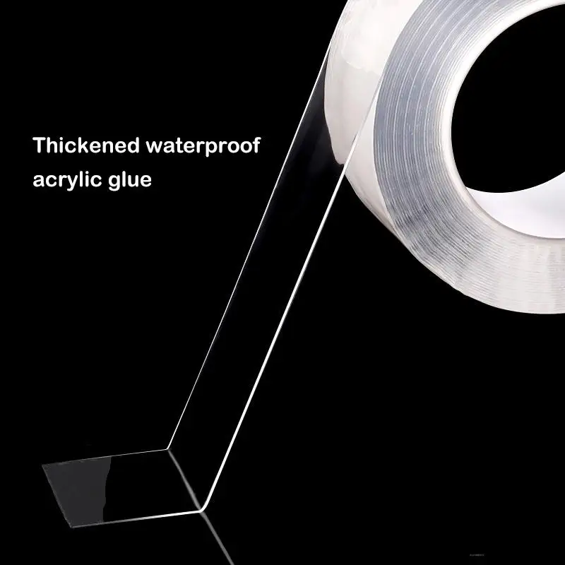 

Sink Waterproof Sticker Self-adhesive Moisture-proof Transparent Tape Bathroom Toilet Countertop Water Retaining Strip