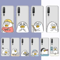 trendy little duck liu phone case for redmi note 5 7 8 9 10 a k20 pro max lite for xiaomi 10pro 10t
