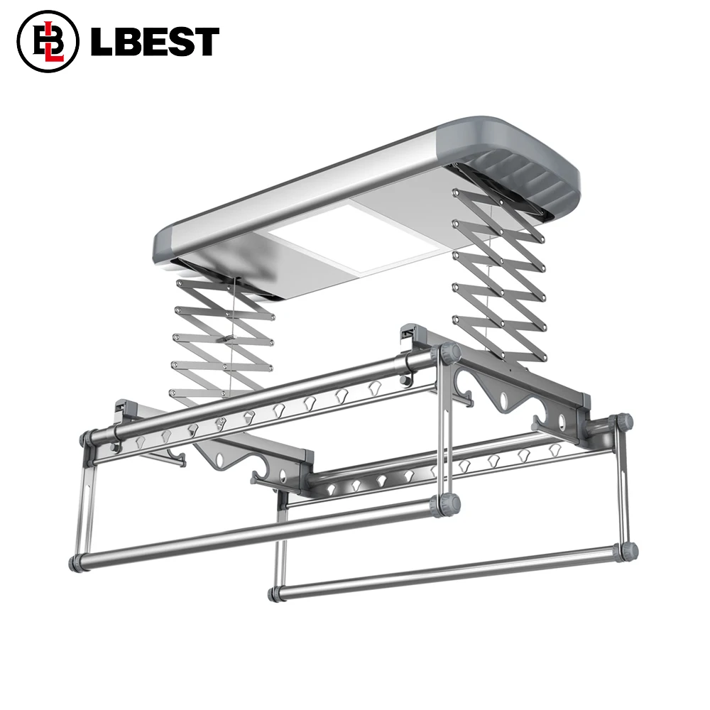 

Ceiling lift cloth laundry drying rack clothes hanger rack for cloths