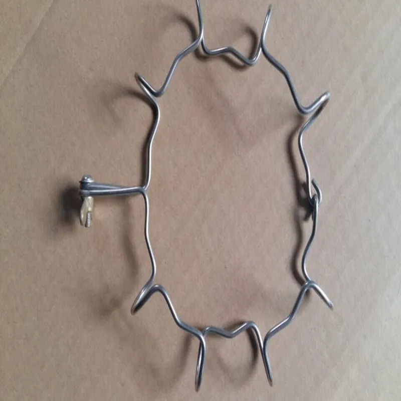 

open mouth reaction vessel clamp,stainless steel reaction clamp, Stainless steel hoop of reactor,spring steel wire type