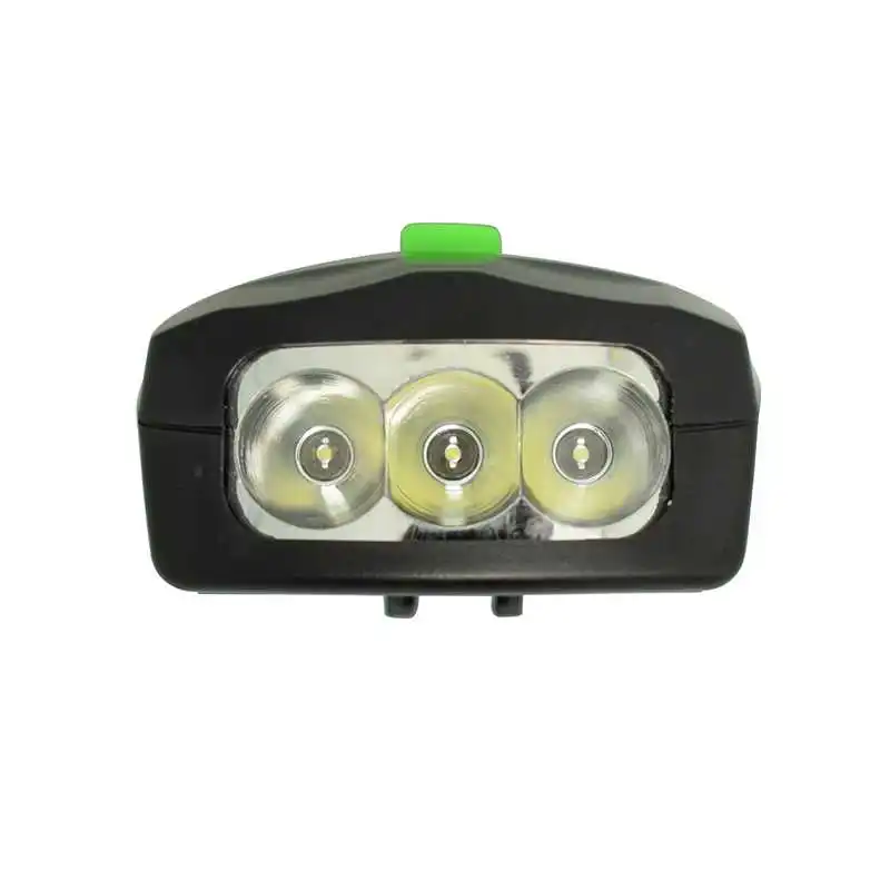 Водонепроницаемый 3 светодиодных велосипедных фонаря набор фонарей белый