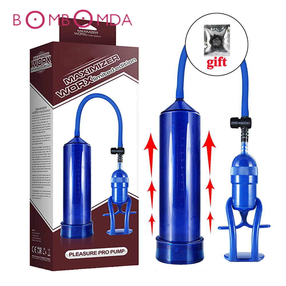 Насос для пениса секс игрушки мужчин вакуумная Ручка вибратор стимулятор