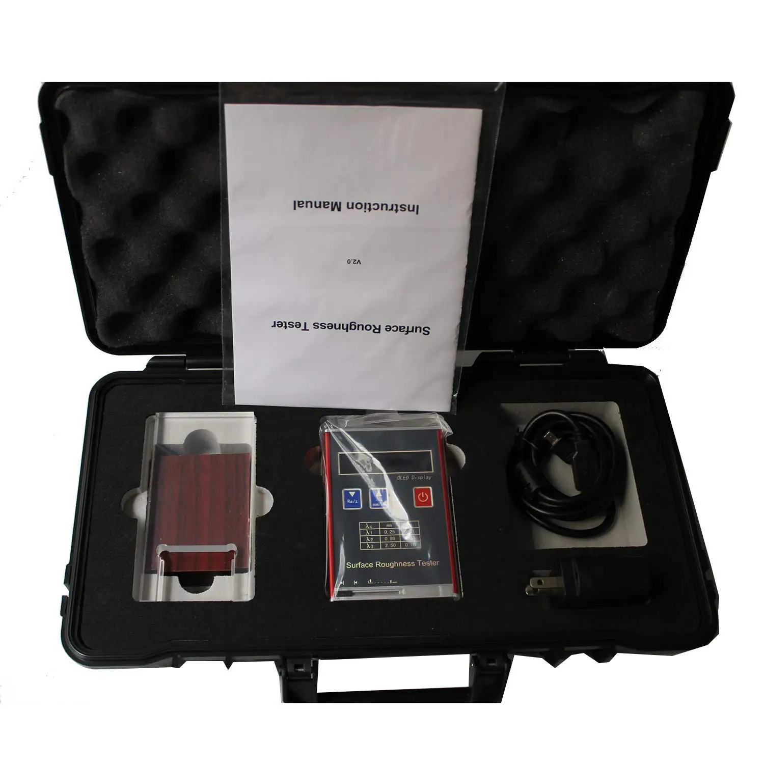 Цифровой измеритель шероховатости поверхности портативный прибор для измерения