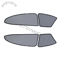 Black Car Window Sun Shade Shield Blind Mesh set 4 piece For LEXUS ES300H ES350 2018-2020