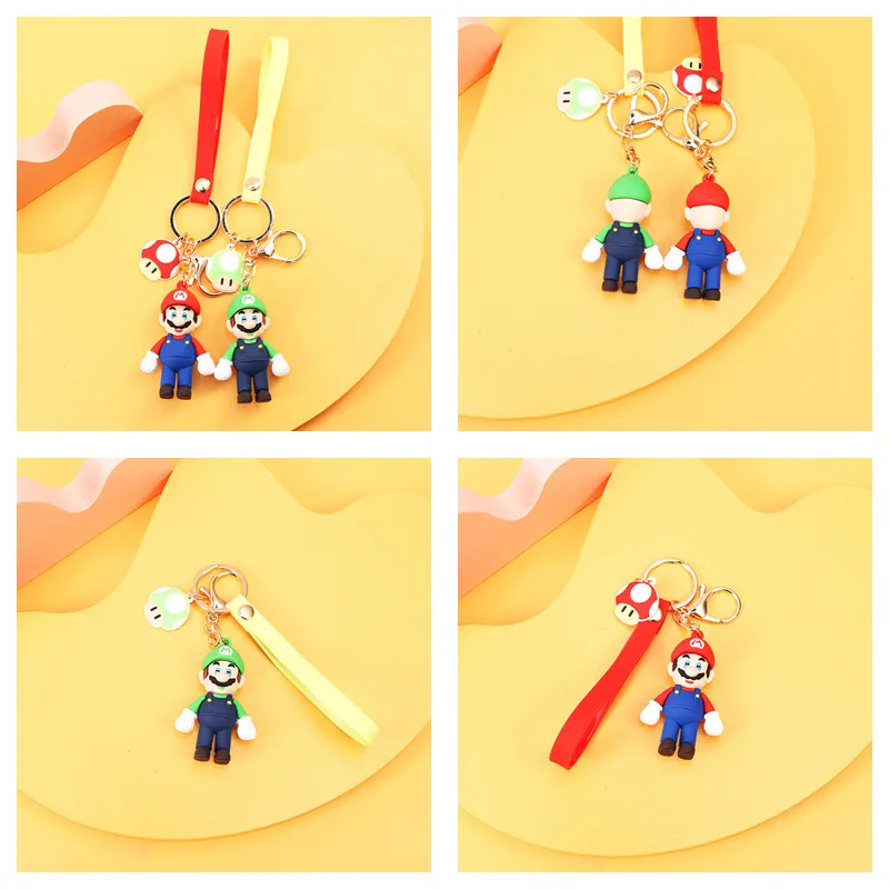 Брелок для ключей в виде героев классической игры Марио | Аксессуары одежды