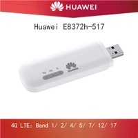 huawei e8372 e8372h 517 4g fdd band b1b2b4b5b12b17 support 10 wifi users lte modem antenna peak gain wifi frequence origin