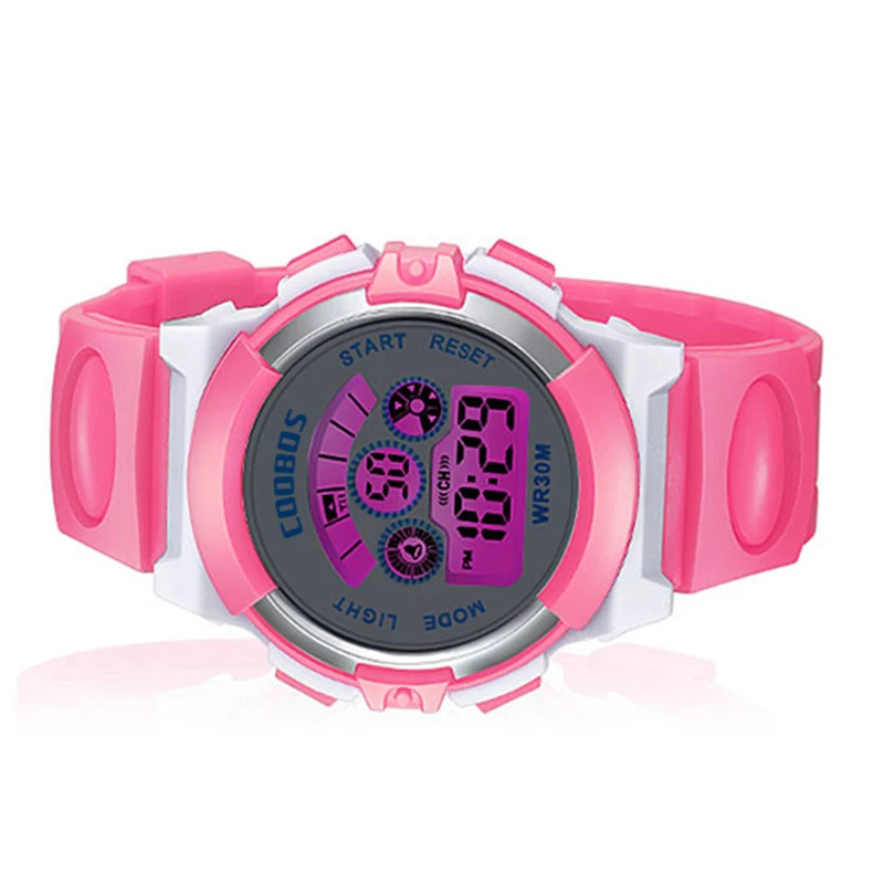 Красочные часы для женщин Led женские роскошные подарки девочек детские