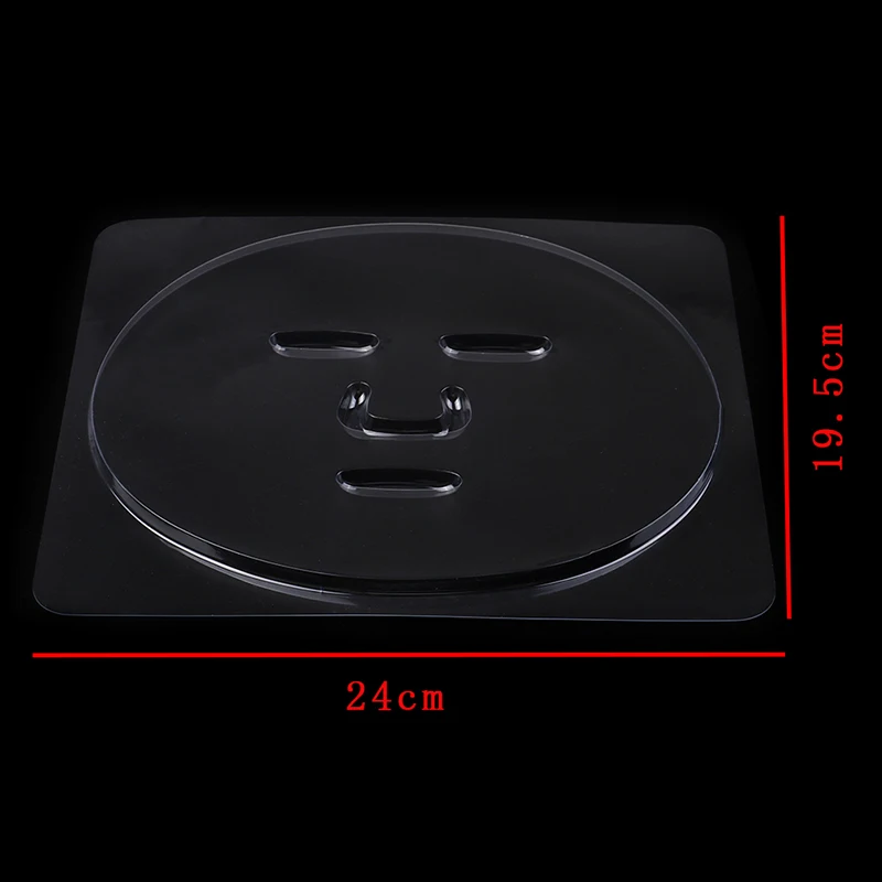 

1pc Facial Mask DIY Plate Fruit Vegetable Mask Clear PVC Mould Skin Care Mask Making Facial Mask DIY Plate Mold