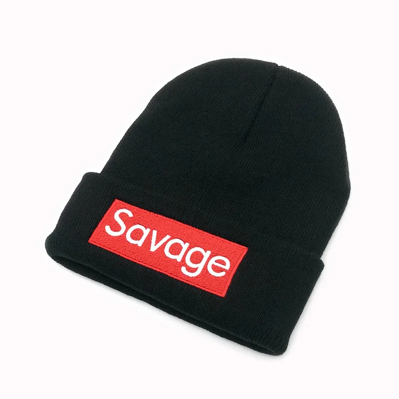 

Solid color knitted beanies hat for adult Women and men skullies cap gorros