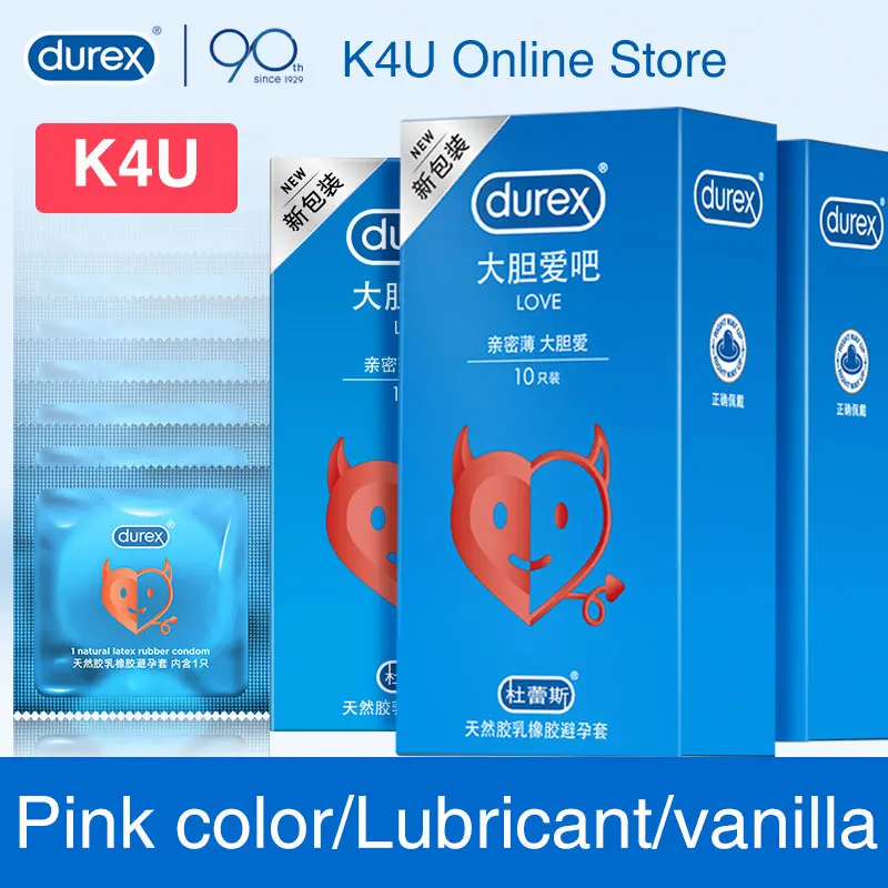 

Durex любовные розовые презервативы для мужчин товары для взрослых интимные изделия смазанный натуральный каучук латексный рукав для пениса ...