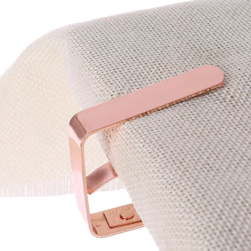 

4pcs Stainless Steel Table Cloth Cover Clip Clamp Holder Supply For Picnic Party Dropshipping