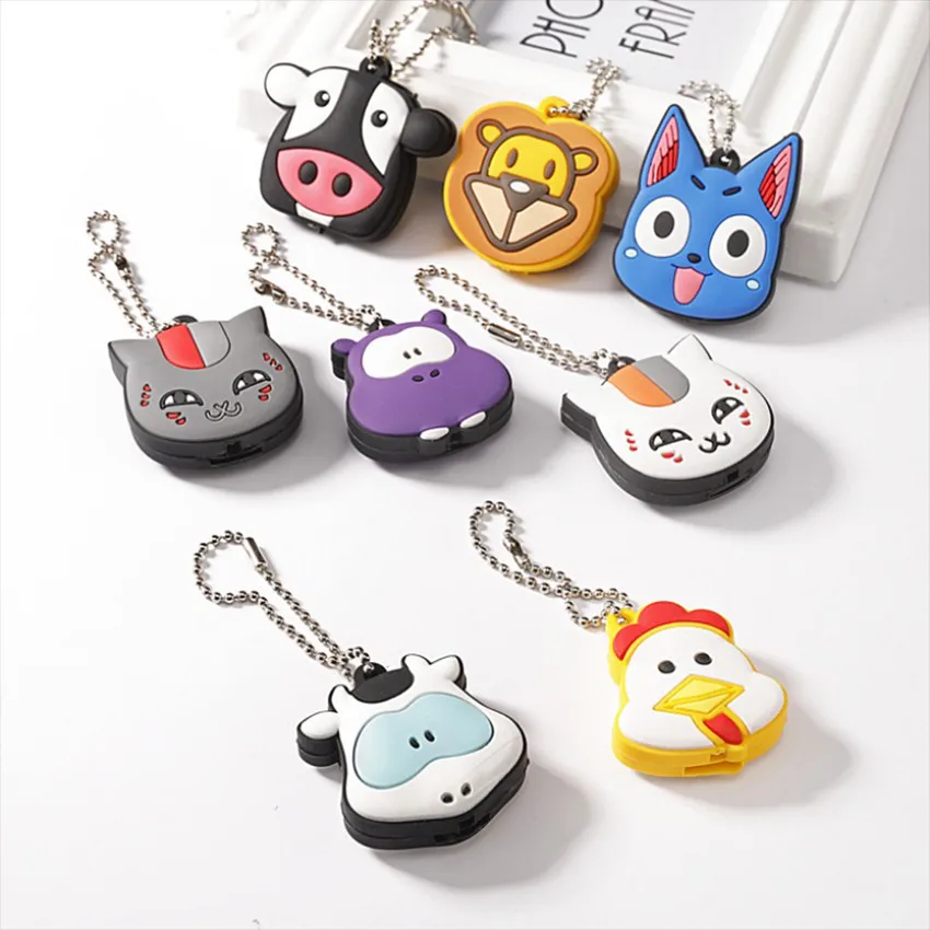 Чехол для брелка со светодиодный Ной подсветкой силиконовое кольцо ключей из ПВХ