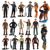 simulation farmer model miniature role play figure educational toys gifts for children