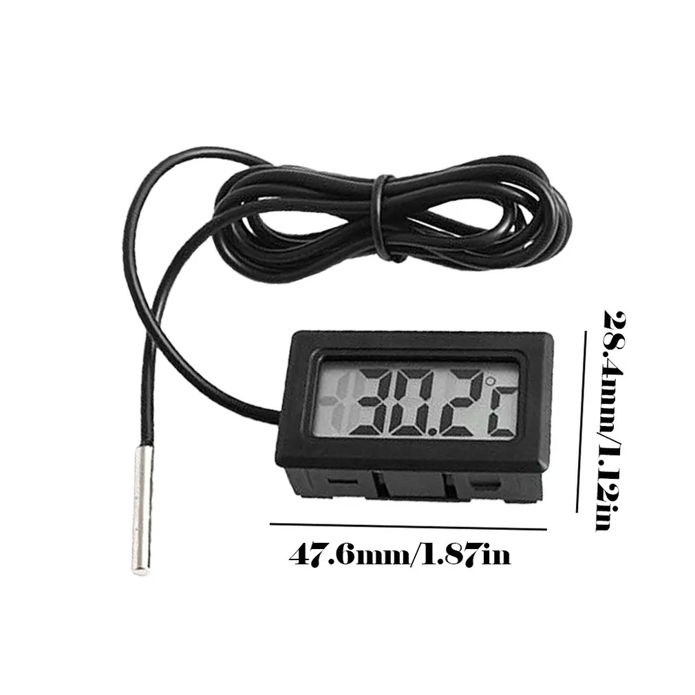 

Digital LCD Temperature Sensor Humidity Meter Thermometer Hygrometer Gauge Thermometer Water Temperature Meter