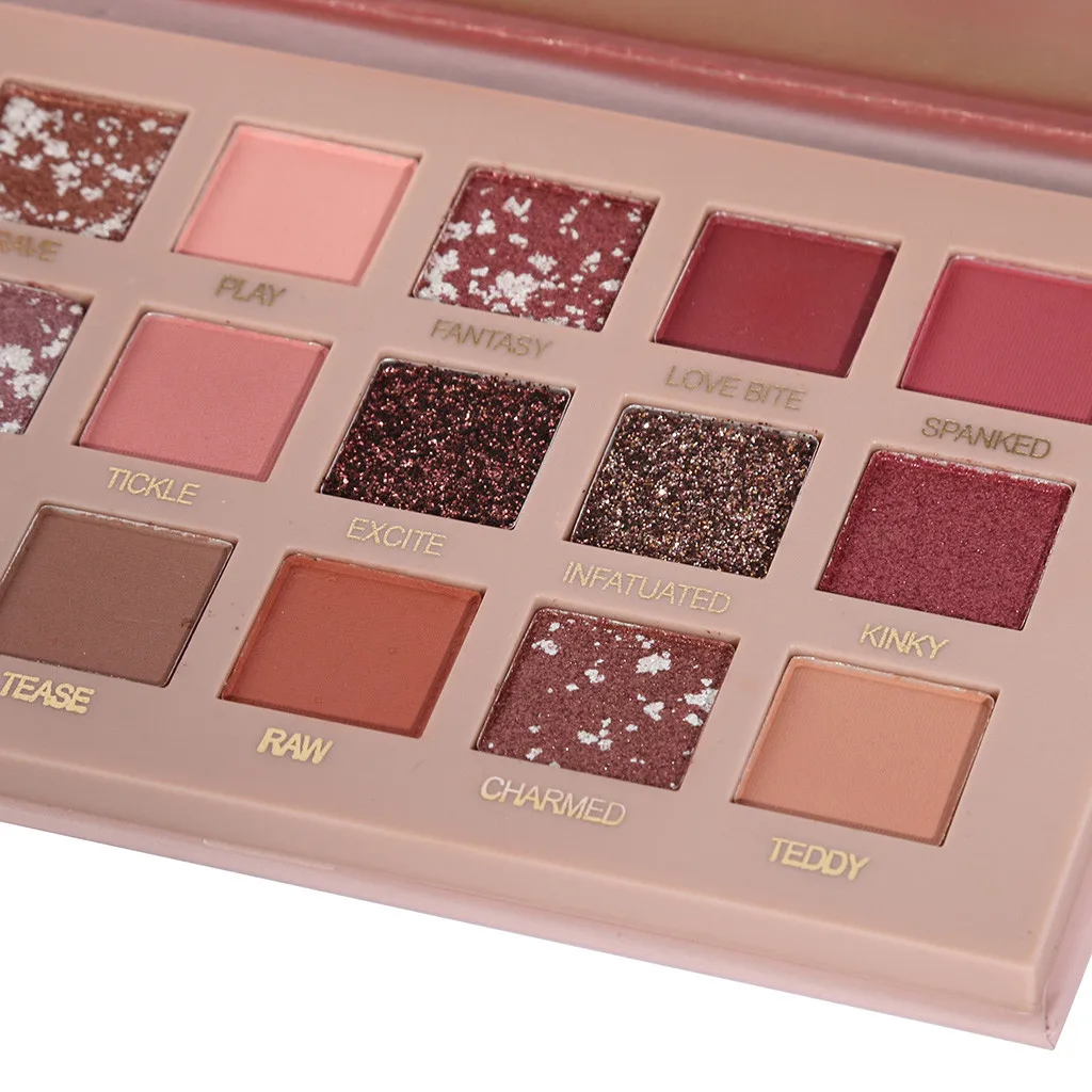 Блестки розовые тени для век блестящие Золотая пудра в виде теней пудры Золотой |